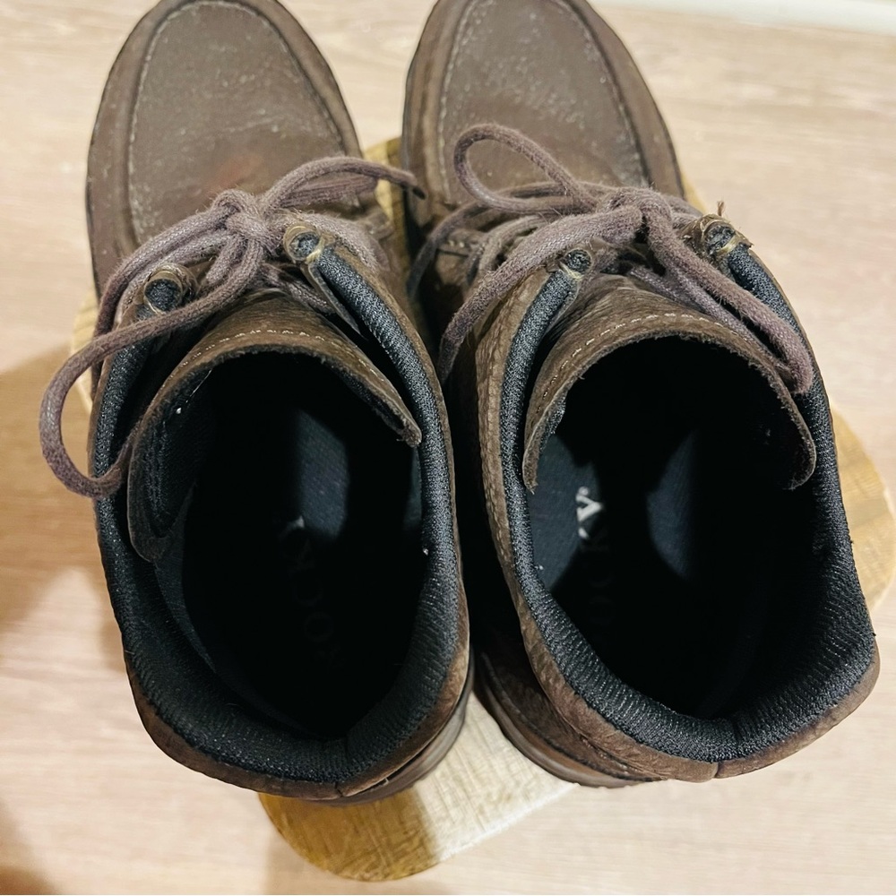 Men's Rocky Brown Leather Boots - Picture 7 of 10